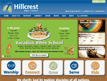 Tablet Screenshot of hbclife.com